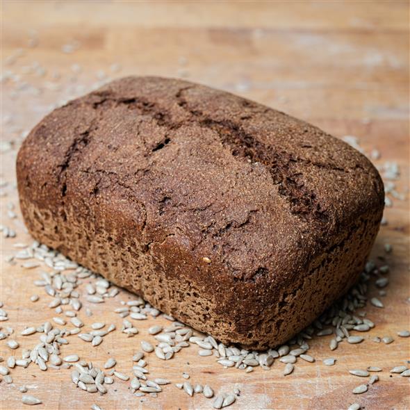 Mørk malt rugbrød