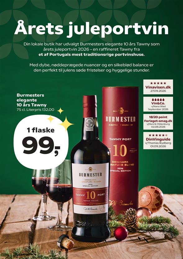 Burmester Tawny 10 års.